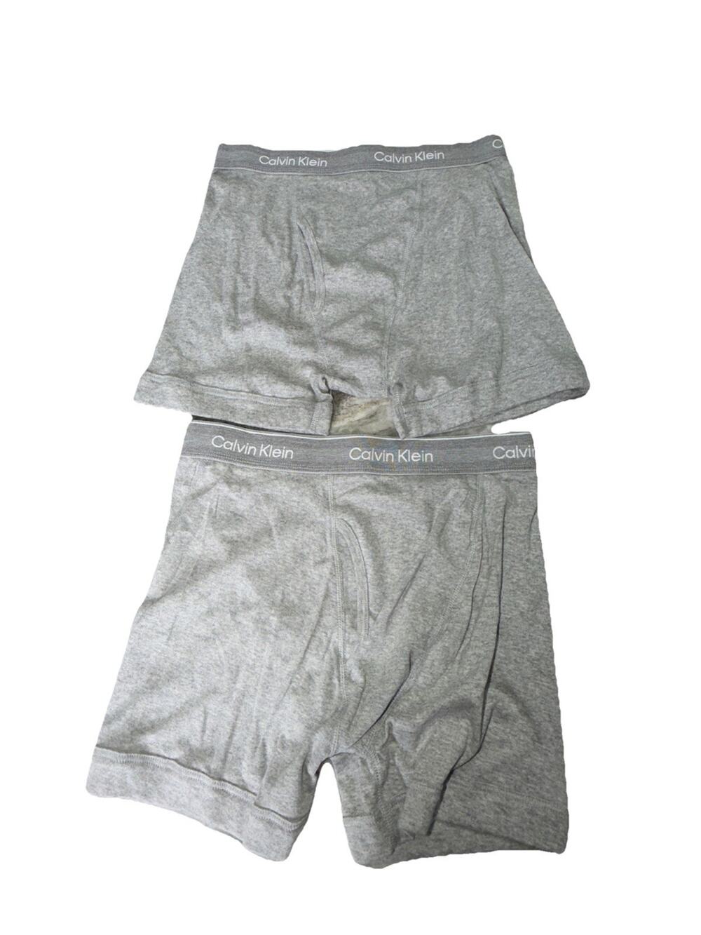 MENS BRAND NEW SMALL CALVIN KLEIN GREY BOXER BRIEF (m15)